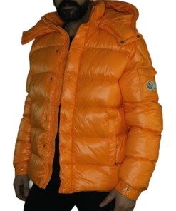 Turuncu Şişme Mont Erkek - Aybi Collection