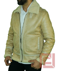 Desert Aviator Kürklü Süet Ceket - Aybi Collection